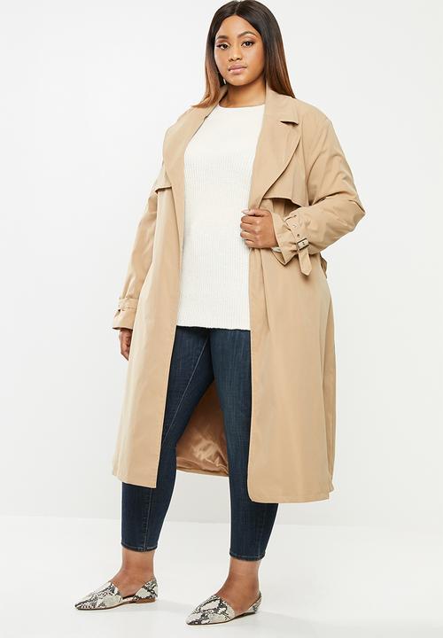 edit Plus - Raglan rib jumper - milk