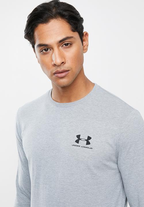 Under Armour - Sportstyle left chest tee - grey 