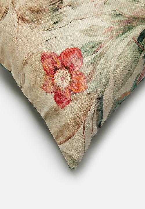 Hertex Haus - Highgrove cushion cover - tigerlily