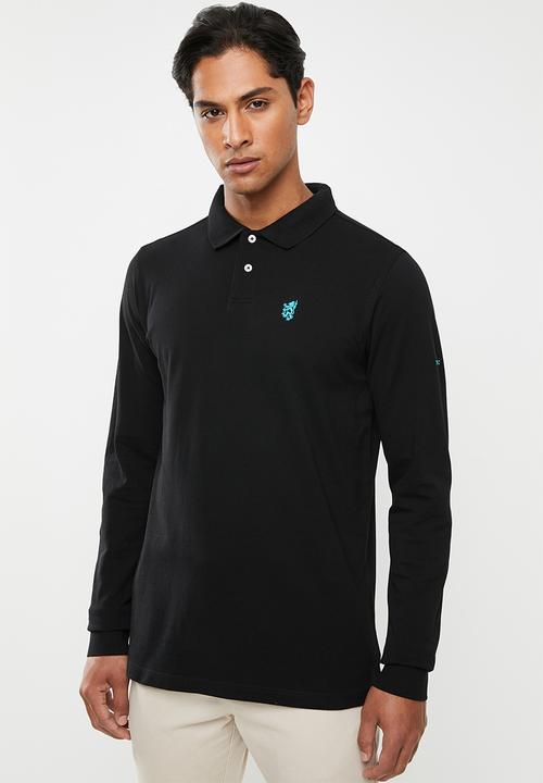 Pringle of Scotland - St augustine long sleeve styled - black