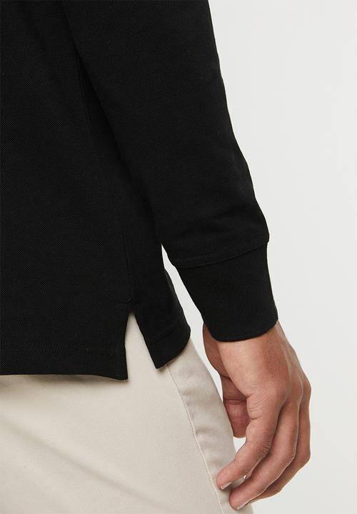 Pringle of Scotland - St augustine long sleeve styled - black