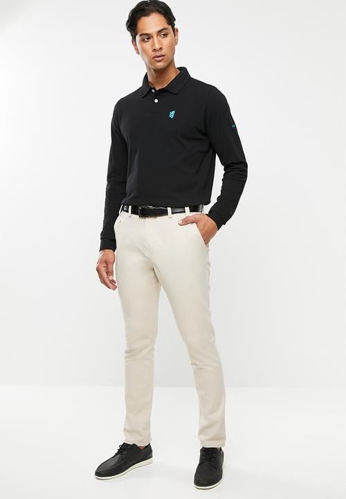 Pringle of Scotland - St augustine long sleeve styled - black