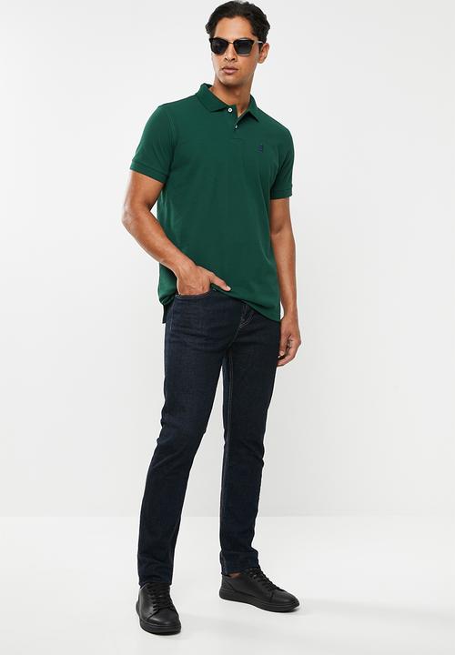 Pringle of Scotland - St augustine short sleeve styled sps - green 