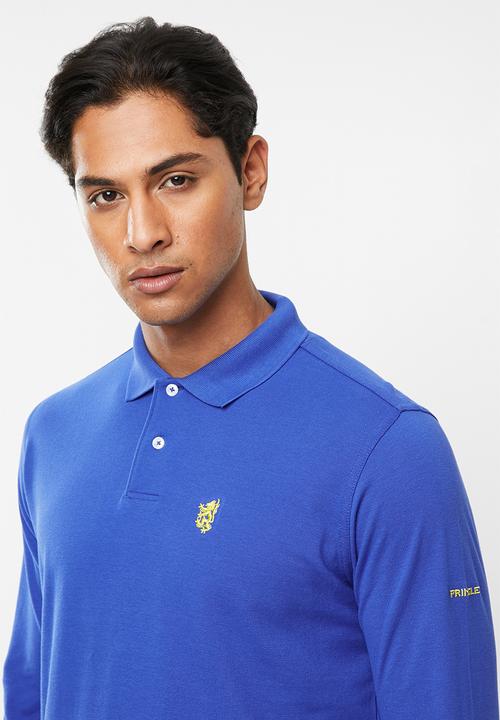 Pringle of Scotland - St augustine long sleeve styled sps - blue