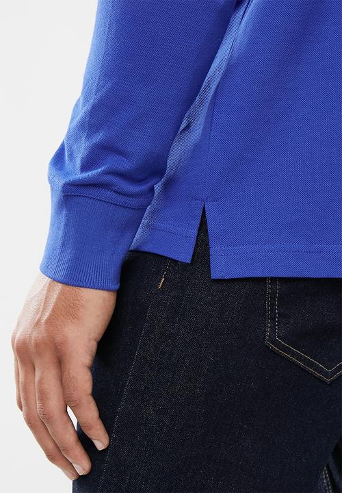 Pringle of Scotland - St augustine long sleeve styled sps - blue