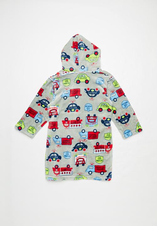 Rebel Republic - Boys robe - grey/multi