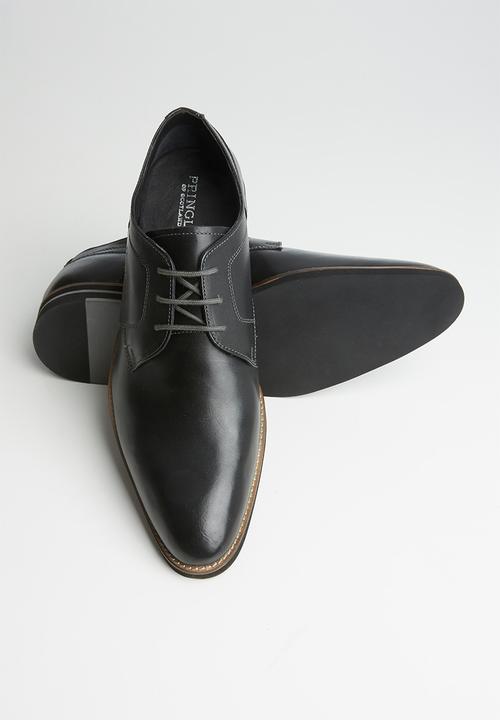 Pringle of Scotland - Greg leather lace up - black