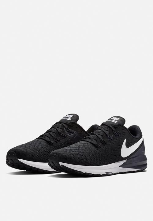 Nike - Air Zoom Structure 22 - black / white-gridiron