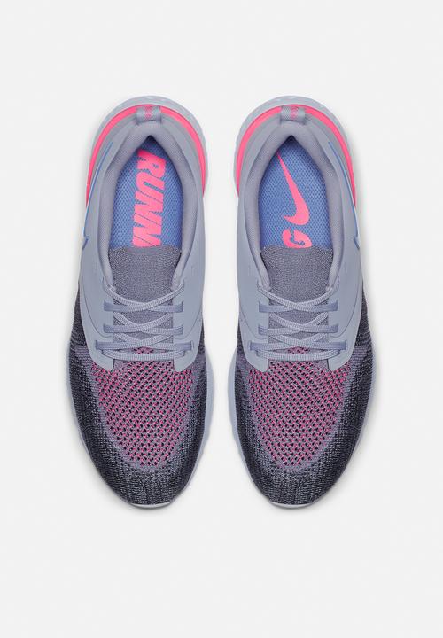 Nike - Odyssey React 2 Flyknit - indigo haze / sapphire-black-iron purple