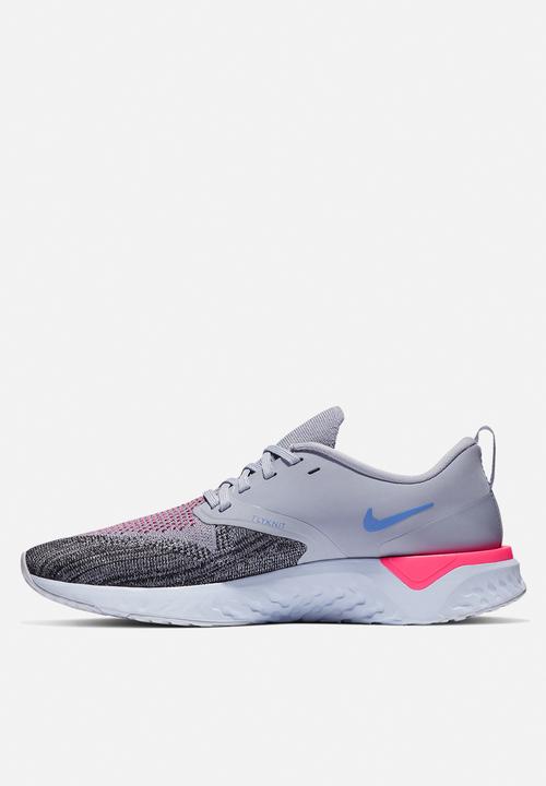 Nike - Odyssey React 2 Flyknit - indigo haze / sapphire-black-iron purple