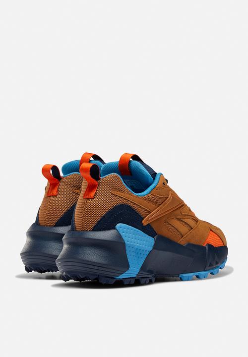 Reebok - Aztrek Double mix trail - wild brown / collegiate navy / cyan