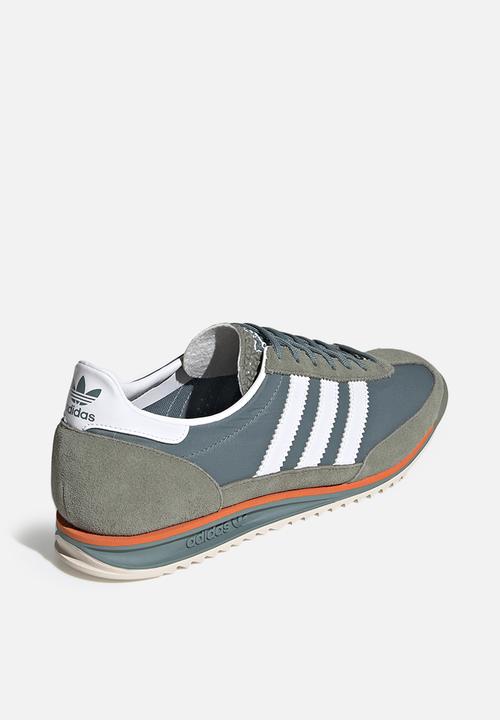 adidas Originals - SL 72 - raw green/ftwr white/orange