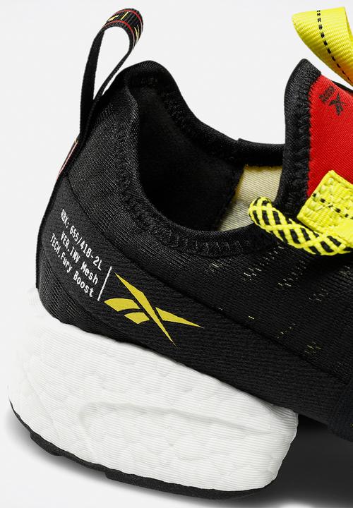 Reebok - Sole Fury x BOOST - black / hypergreen / rbk red