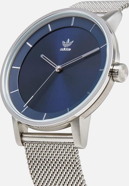 adidas - District m1 - silver /navy sunray 