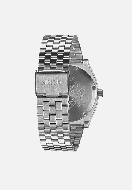 Nixon - Time teller - black & silver 