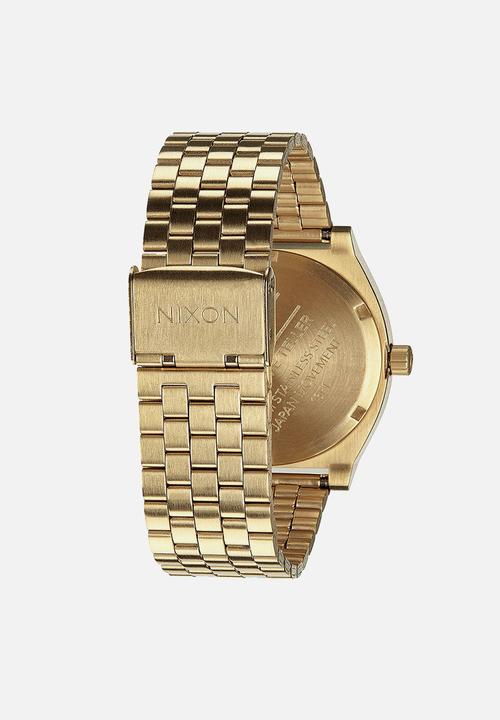 Nixon - Time teller - gold & green 