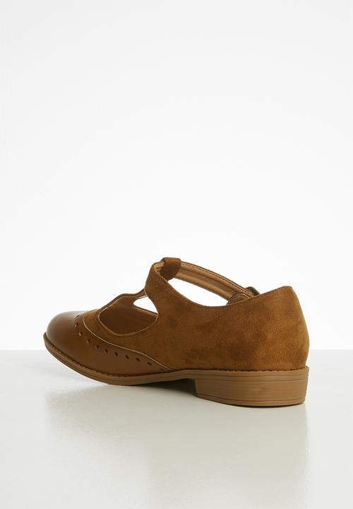 Jada - Mary jane shoe - tan