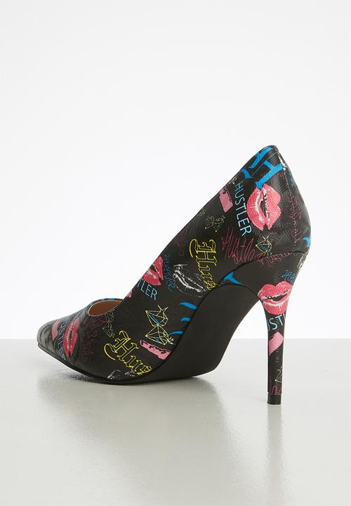 Miss Black - Aboliska heel - multi 