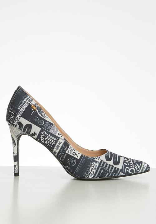 Miss Black - Acida heel - black & white 