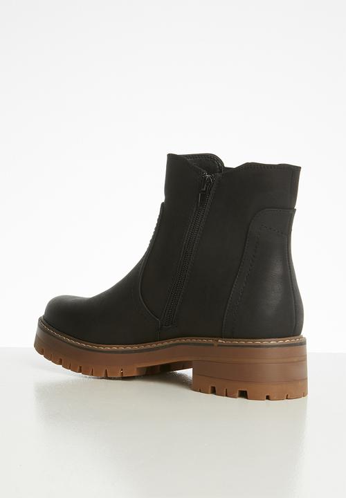 Miss Black - Fox 3 boot - black