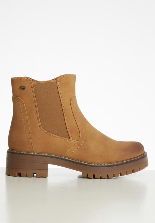 Miss Black - Fox 3 boot - tan