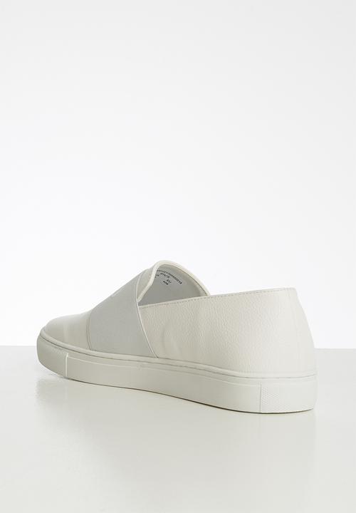 POLO - Giselle elastic slip on - white