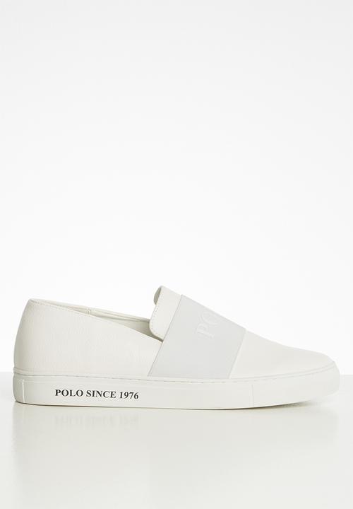 POLO - Giselle elastic slip on - white