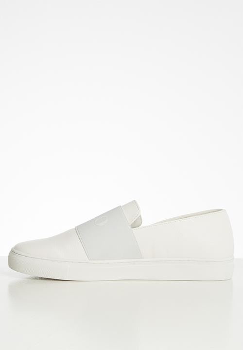 POLO - Giselle elastic slip on - white