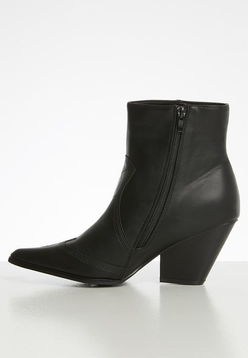 Superbalist - Keana western boot - black