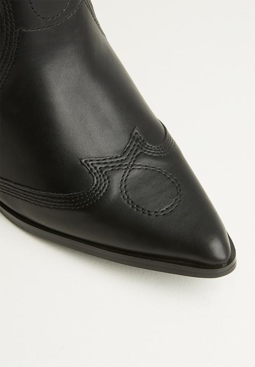 Superbalist - Keana western boot - black