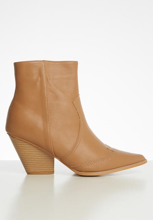 Superbalist - Keana western boot - tan
