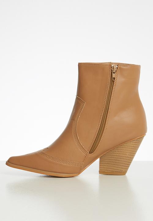 Superbalist - Keana western boot - tan