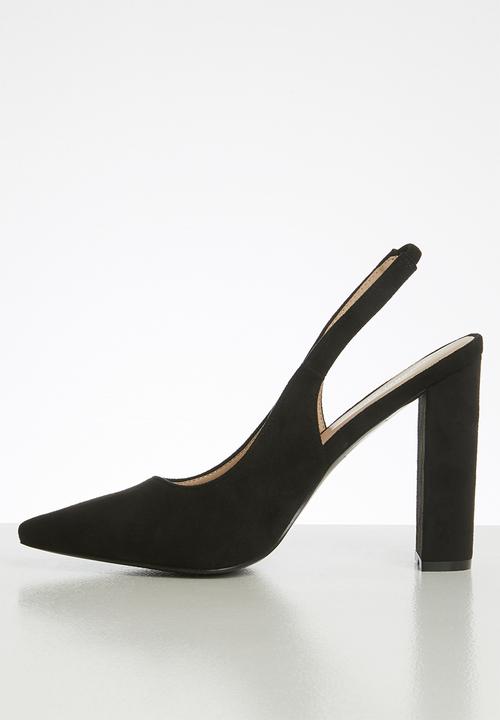 Superbalist - Ella court block heel - black