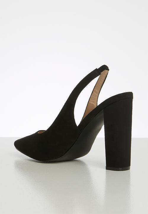 Superbalist - Ella court block heel - black