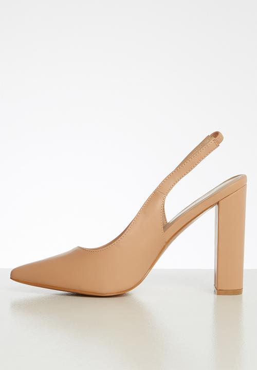 Superbalist - Ella court block heel - blush