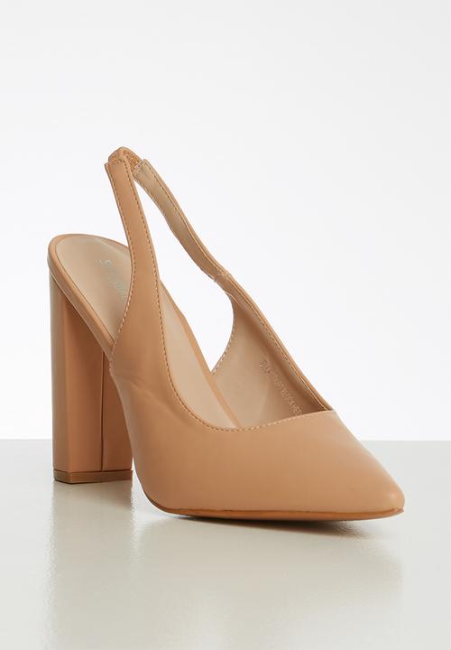 Superbalist - Ella court block heel - blush