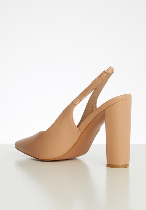 Superbalist - Ella court block heel - blush