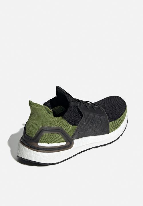 adidas Performance - UltraBOOST 19 - core black / tech olive