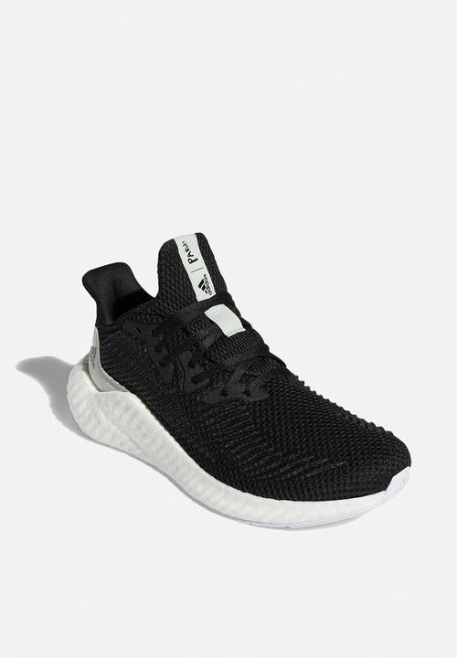 adidas Performance - AlphaBOOST Parley - core black / linen green / ftwr white