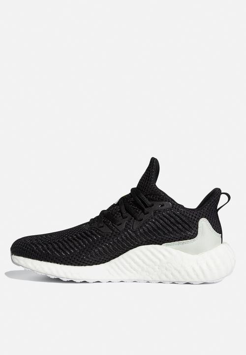 adidas Performance - AlphaBOOST Parley - core black / linen green / ftwr white