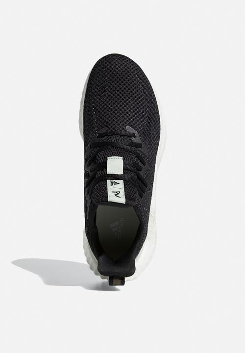 adidas Performance - AlphaBOOST Parley - core black / linen green / ftwr white