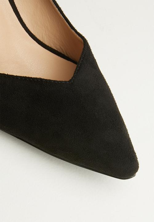 Superbalist - Camilla block court heel - black