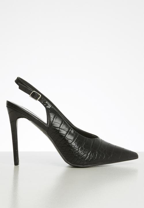 Superbalist - Lynne slingback heel - black