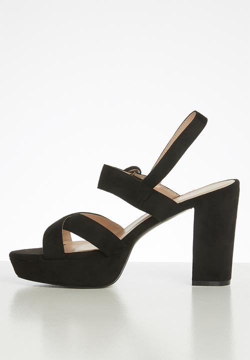 Superbalist - Lauren platform heel - black