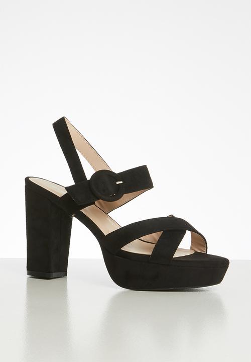 Superbalist - Lauren platform heel - black