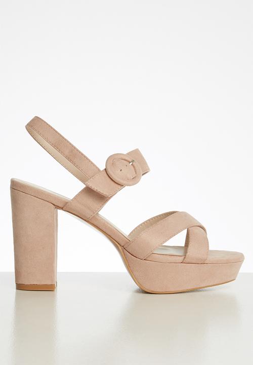 Superbalist - Lauren platform heel - blush