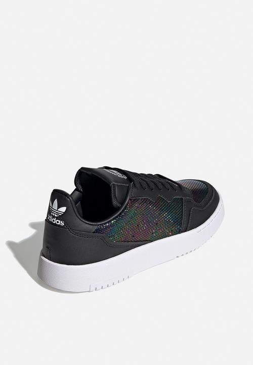 adidas Originals - Supercourt - core black / ftwr white / mystery ruby