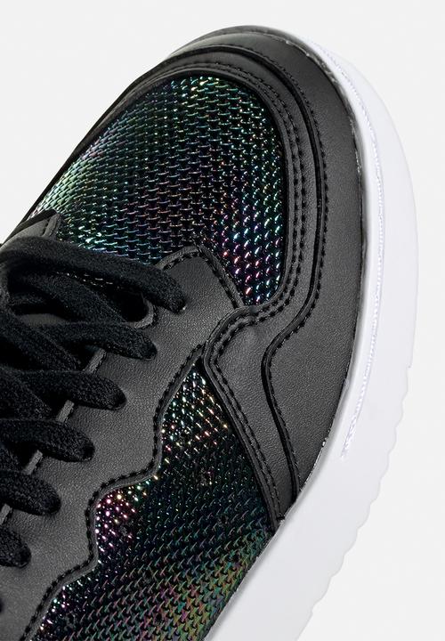adidas Originals - Supercourt - core black / ftwr white / mystery ruby