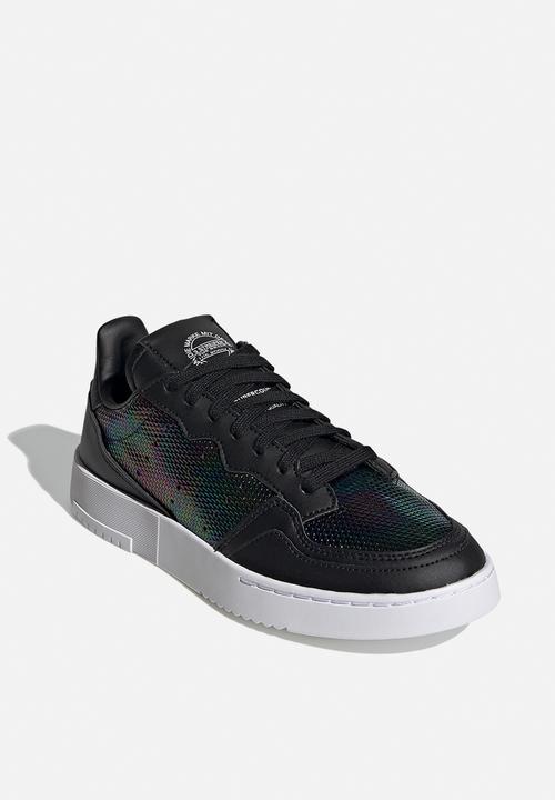 adidas Originals - Supercourt - core black / ftwr white / mystery ruby