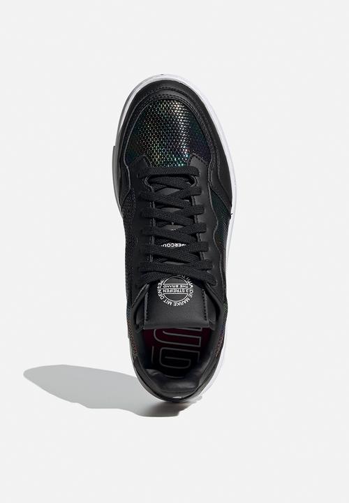 adidas Originals - Supercourt - core black / ftwr white / mystery ruby